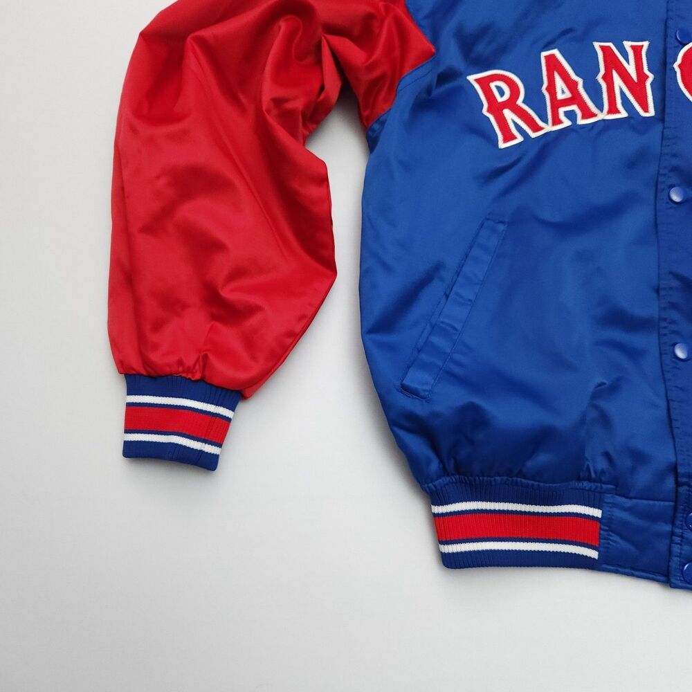 Vintage Diamond Collection Texas Rangers Starter Jacket Men Size Medium - Picture 7 of 14
